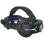 Cuffie pieghevoli RGB ricaricabili per Meta Quest 3