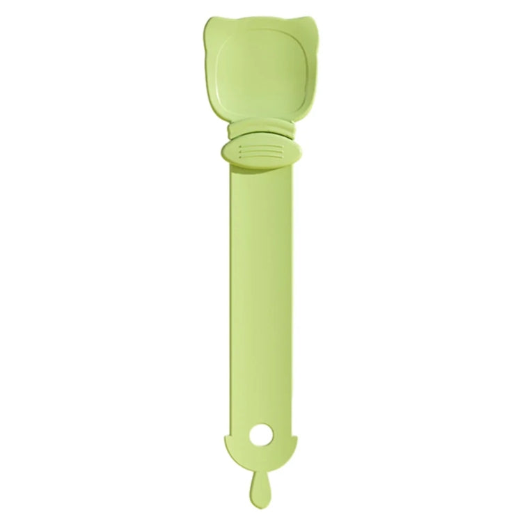 Mangiatoia per gatti Spremiagrumi per gatti Snack per animali domestici Cucchiaio per carne macinata, Orange, Green, Beige