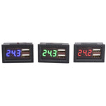 Batteria al litio con display digitale e convertitore USB 8-40V