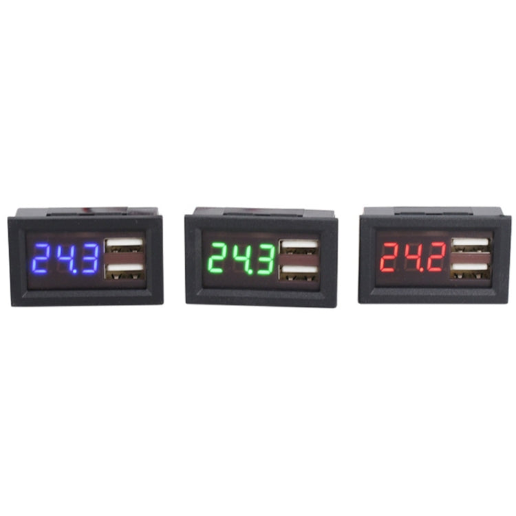 Batteria al litio con display digitale e convertitore USB 8-40V
