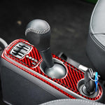Set di 4 adesivi per leva del cambio e bracciolo per Mercedes-Benz Smart Fortwo 2011-2015, tipo B.