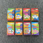 36 pezzi/scatola Carte di parole inglesi per l'apprendimento precoce dell'Illuminazione dei bambini, C1 Animal, C2 Shape, C3 Color, C4 Time, C5 Fruit, C6 Body Part, C7 Vegetable, C8 Food And Drink