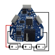 Piastra di protezione della batteria di alimentazione della scheda di protezione della batteria al litio 3S 12,6 V CC per trapano elettrico, 3S 12.6V DC