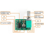 Scheda amplificatore digitale PAM8403 5V con potenziometro