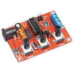 XR2206 Generatore di segnali ad alta precisione Kit fai-da-te Onde quadre triangolari sinusoidali Gamma di frequenza 1Hz-1MHz, Parts, Welding