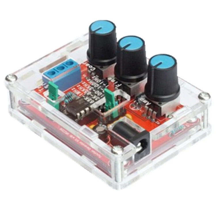 XR2206 Generatore di segnali ad alta precisione Kit fai-da-te Onde quadre triangolari sinusoidali Gamma di frequenza 1Hz-1MHz, Parts, Welding
