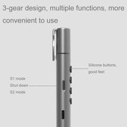 Penna per girare le pagine per insegnare conferenze multifunzionali Puntatore telescopico elettronico Puntatore laser Presentatore wireless PPT, Telescopic Laser Pointer