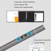 Penna per girare le pagine per insegnare conferenze multifunzionali Puntatore telescopico elettronico Puntatore laser Presentatore wireless PPT, Telescopic Laser Pointer