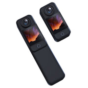 Telecamera per pollice con registrazione di guida impermeabile per esterni con video notturno HD 4K/30FPS 5G/2.4G HD, Standard Black, Standard White, Battery Black, Battery White