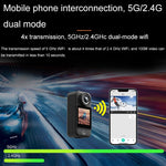 Telecamera per guida impermeabile 4K 30FPS Wi-Fi 5G/2.4G