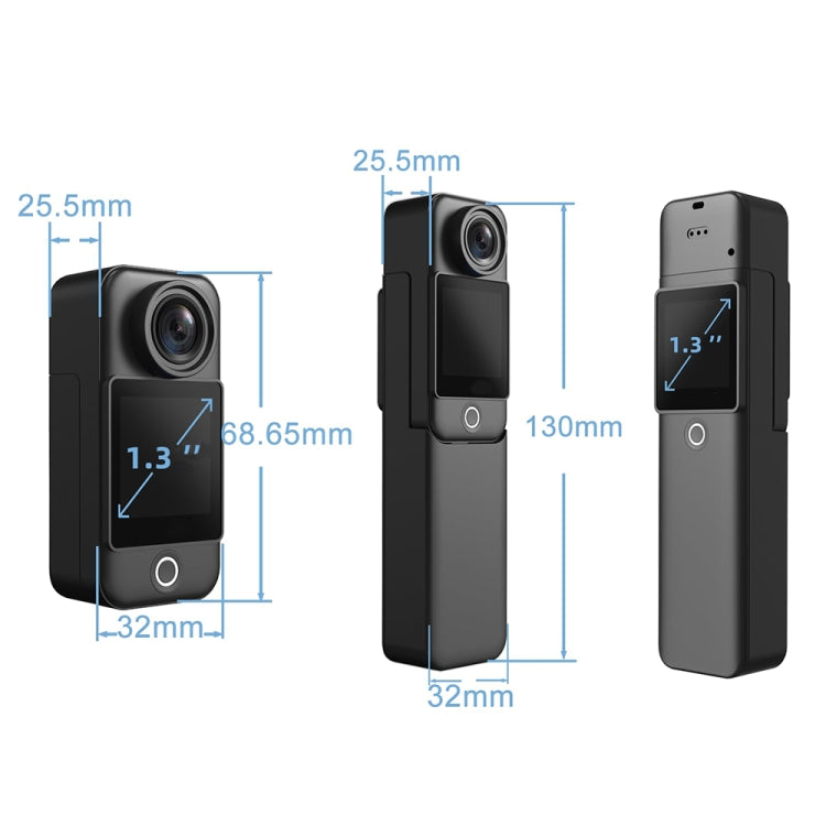 Telecamera per guida impermeabile 4K 30FPS Wi-Fi 5G/2.4G