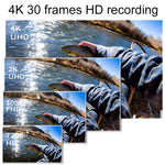 Telecamera per guida impermeabile 4K 30FPS Wi-Fi 5G/2.4G