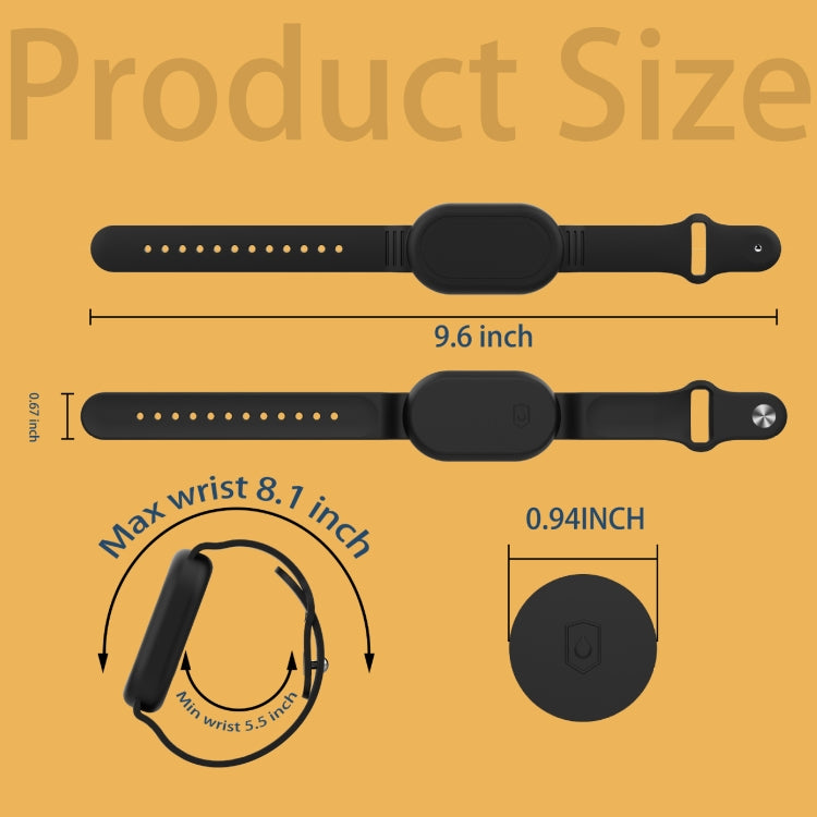 Per Samsung Galaxy SmartTag 2 Bracciale Custodia protettiva in silicone Posizionamento Anti perdita Tracker Vita Bracciale impermeabile