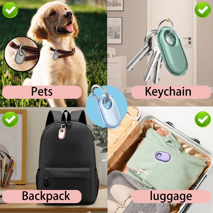 Per Samsung Galaxy SmartTag 2 Portachiavi Custodia protettiva impermeabile IP68 All Inclusive
