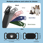 Custodia protettiva in silicone impermeabile per Samsung Galaxy SmartTag 2 Pet Life, Black Cat Claw, Black Bone, Pink Cat Claw, Pink Bone, Deep Blue Cat Claw, Deep Blue Bone