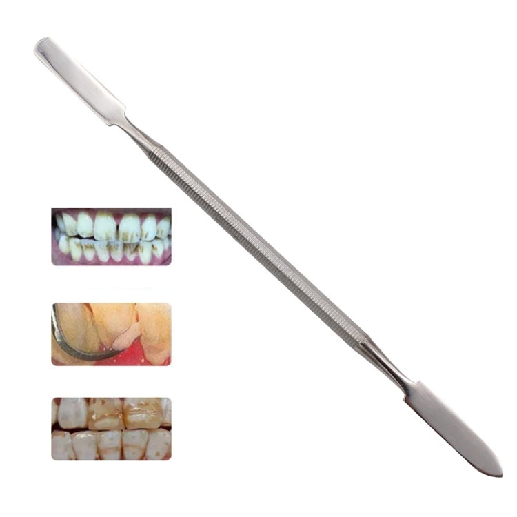 Spatola dentale Spatole per cemento a doppia estremità in acciaio inossidabile Strumenti dentali