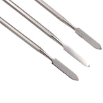 Spatola dentale Spatole per cemento a doppia estremità in acciaio inossidabile Strumenti dentali