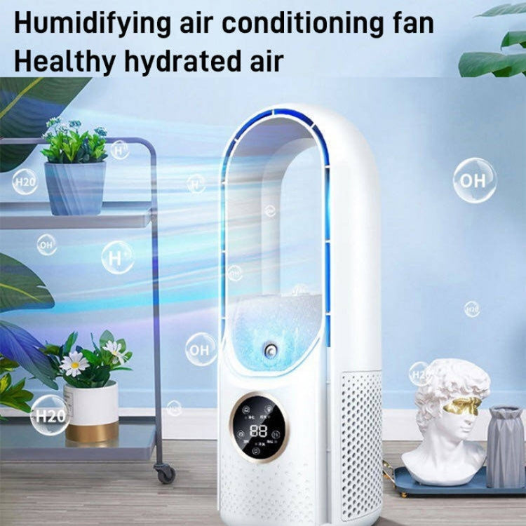 Ventilatore elettrico da scrivania con umidificatore e LED