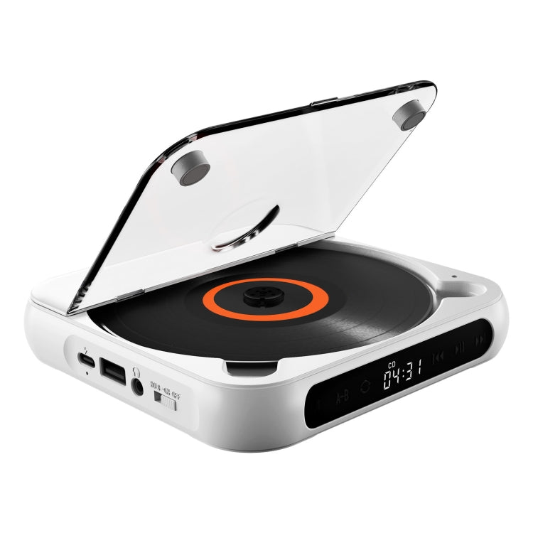 Lettore CD Bluetooth portatile con cuffie e touchscreen