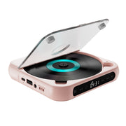 Lettore CD Bluetooth portatile con cuffie e touchscreen
