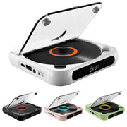 Lettore CD Bluetooth portatile con cuffie e touchscreen