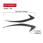 Per Chevrolet Malibu 2016-2024 2 pezzi/set adesivo per sopracciglia fari guida a sinistra