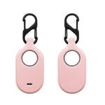 Per Samsung Galaxy SmartTag2 con custodia protettiva in silicone con portachiavi, S Buckle Pink, S Buckle Deep Blue, S Buckle Black, D Buckle Pink, D Buckle Deep Blue, D Buckle Black, Round Buckle Pink, Round Buckle Deep Blue, Round Buckle Black