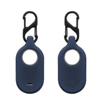 Per Samsung Galaxy SmartTag2 con custodia protettiva in silicone con portachiavi, S Buckle Pink, S Buckle Deep Blue, S Buckle Black, D Buckle Pink, D Buckle Deep Blue, D Buckle Black, Round Buckle Pink, Round Buckle Deep Blue, Round Buckle Black
