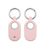 Per Samsung Galaxy SmartTag2 con custodia protettiva in silicone con portachiavi, S Buckle Pink, S Buckle Deep Blue, S Buckle Black, D Buckle Pink, D Buckle Deep Blue, D Buckle Black, Round Buckle Pink, Round Buckle Deep Blue, Round Buckle Black