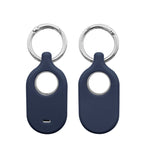 Per Samsung Galaxy SmartTag2 con custodia protettiva in silicone con portachiavi, S Buckle Pink, S Buckle Deep Blue, S Buckle Black, D Buckle Pink, D Buckle Deep Blue, D Buckle Black, Round Buckle Pink, Round Buckle Deep Blue, Round Buckle Black