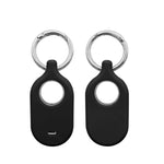 Per Samsung Galaxy SmartTag2 con custodia protettiva in silicone con portachiavi, S Buckle Pink, S Buckle Deep Blue, S Buckle Black, D Buckle Pink, D Buckle Deep Blue, D Buckle Black, Round Buckle Pink, Round Buckle Deep Blue, Round Buckle Black