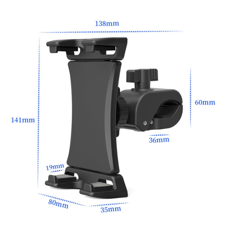 Supporto universale per tablet per telefono da manubrio per bicicletta, HT-P20
