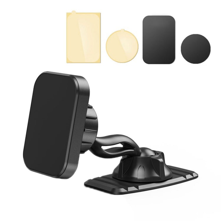 Supporto magnetico per navigazione per cellulare a doppia testa da 360 gradi