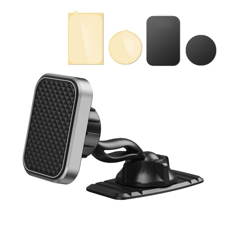 Supporto magnetico per navigazione per cellulare a doppia testa da 360 gradi
