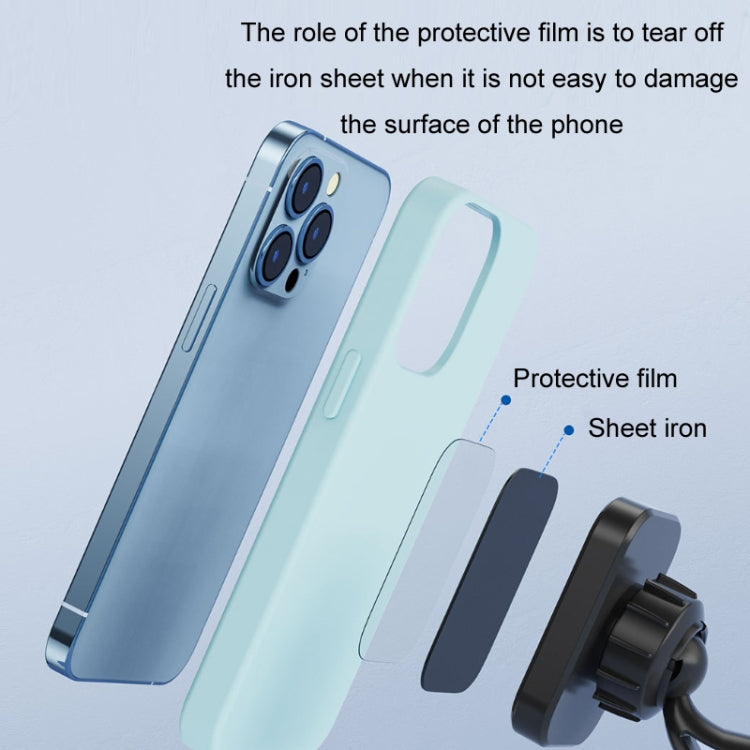 Supporto magnetico per navigazione per cellulare a doppia testa da 360 gradi