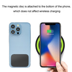 Supporto magnetico per navigazione per cellulare a doppia testa da 360 gradi