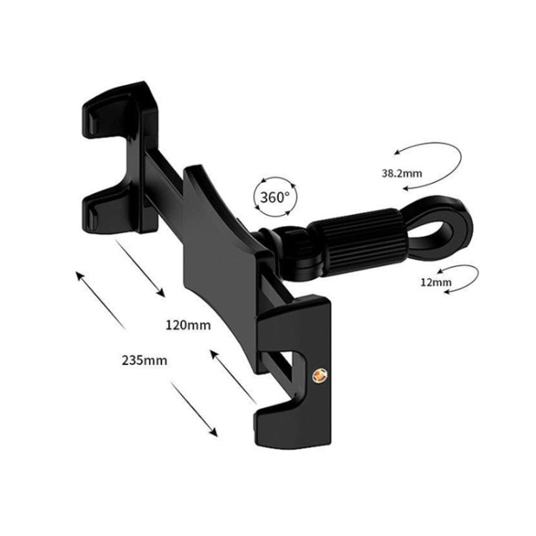 Supporto per telefono tablet con maniglia multiuso per poggiatesta per auto, P20