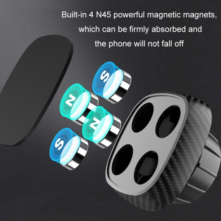 Porta cellulare magnetico da auto, targa di parcheggio sul cruscotto