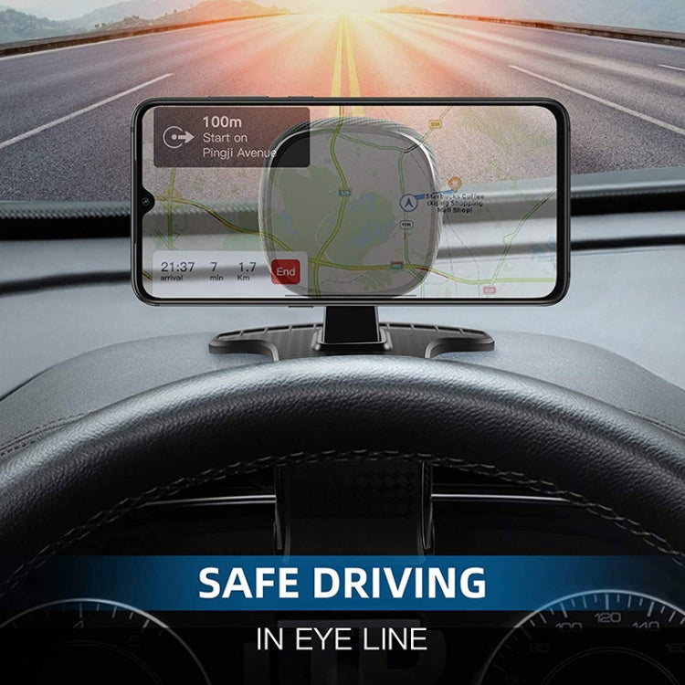 Porta cellulare magnetico da auto, targa di parcheggio sul cruscotto