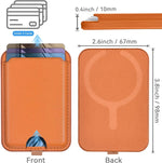 Per iPhone 15/14/13 Porta carte magnetico con supporto regolabile