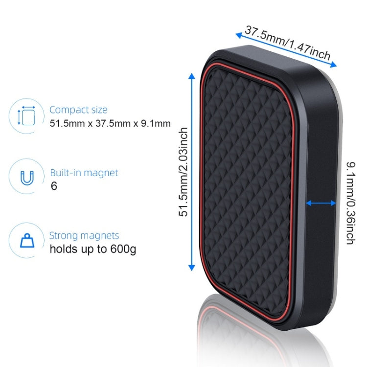 Supporto magnetico adesivo piatto per navigatore per cellulare da auto
