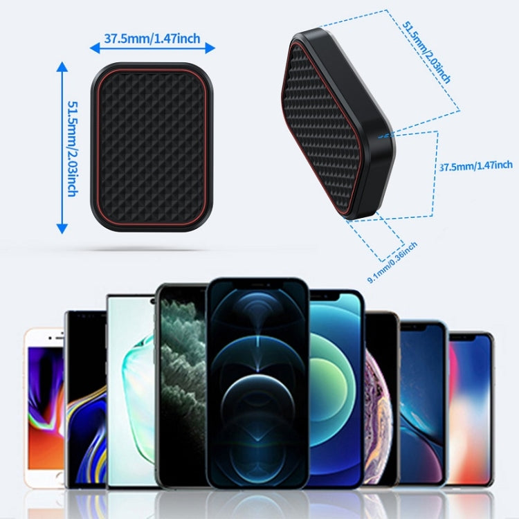 Supporto magnetico adesivo piatto per navigatore per cellulare da auto
