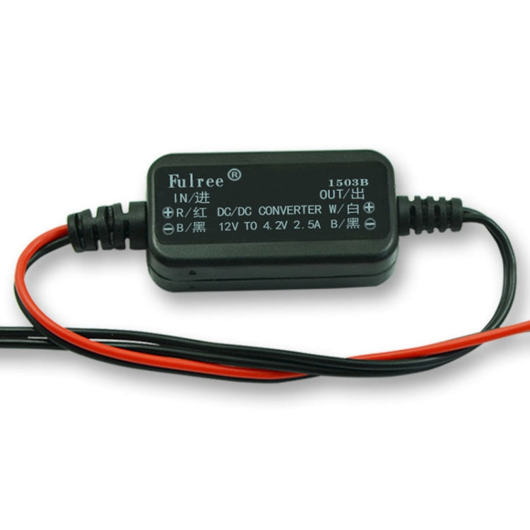 Alimentatore per veicoli Convertitore di potenza step-down DC ultra sottile, Fulree 12V To 3.3V 2.5A, Fulree 12V To 4.2V 2.5A, Fulree 12V To 5V 2.5A, Fulree 12V To 6V 2.5A, Fulree 12V To 7.5V 2.5A, Fulree 12V To 9V 1A