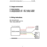 Alimentatore per veicoli Convertitore di potenza step-down DC ultra sottile, Fulree 12V To 3.3V 2.5A, Fulree 12V To 4.2V 2.5A, Fulree 12V To 5V 2.5A, Fulree 12V To 6V 2.5A, Fulree 12V To 7.5V 2.5A, Fulree 12V To 9V 1A