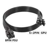 Cavo alimentazione 18AWG 8Pin a 8Pin per Corsair 50-60 cm