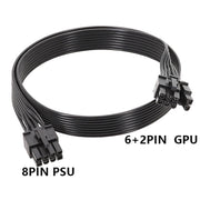 Per Corsair 18AWG Cavo Piatto Cavo del Modulo di Alimentazione Scheda Grafica Cavo del Modulo da 8Pin a 8Pin 6 + 2, 50cm For Corsair, 60cm For Corsair