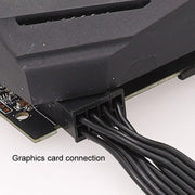 Per Corsair 18AWG Cavo Piatto Cavo del Modulo di Alimentazione Scheda Grafica Cavo del Modulo da 8Pin a 8Pin 6 + 2, 50cm For Corsair, 60cm For Corsair