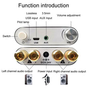 Modulo scheda amplificatore digitale audio Bluetooth da 100 W + 100 W Scheda audio esterna USB AUX