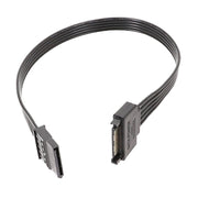 Cavo di prolunga maschio e femmina SATA da 15 pin per alimentatore Cavi di collegamento per l'alimentazione del disco rigido durevoli, 30cm 15Pin, 60cm 15Pin