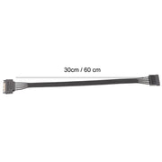 Cavo di prolunga maschio e femmina SATA da 15 pin per alimentatore Cavi di collegamento per l'alimentazione del disco rigido durevoli, 30cm 15Pin, 60cm 15Pin